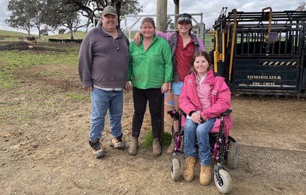 Jason and Shelly Shilg with their children