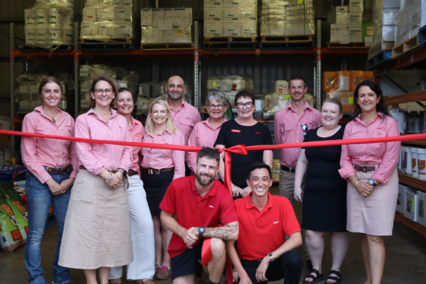 a group of Elders staff at Humpty Doo branch opening
