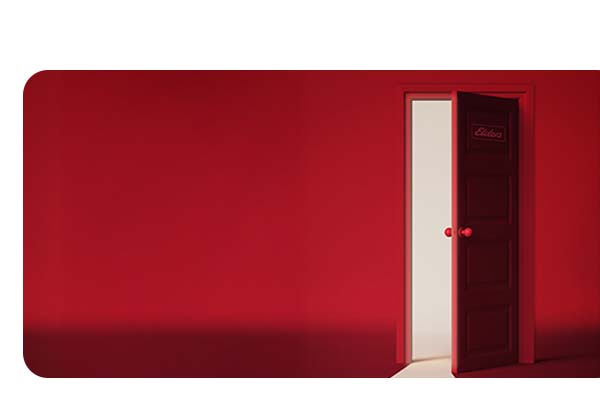 Winter crop 2025 campaign heder image - a door opening in a red room